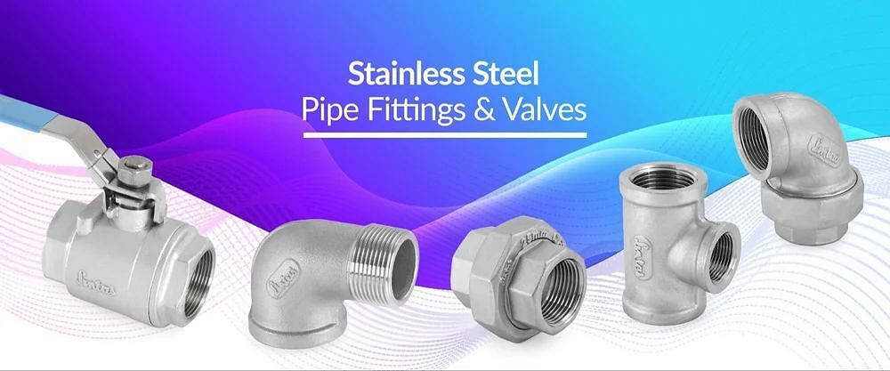 Stainless Steel Pipe Fittings SS 90 Elbow Code No.Li 001, For Water