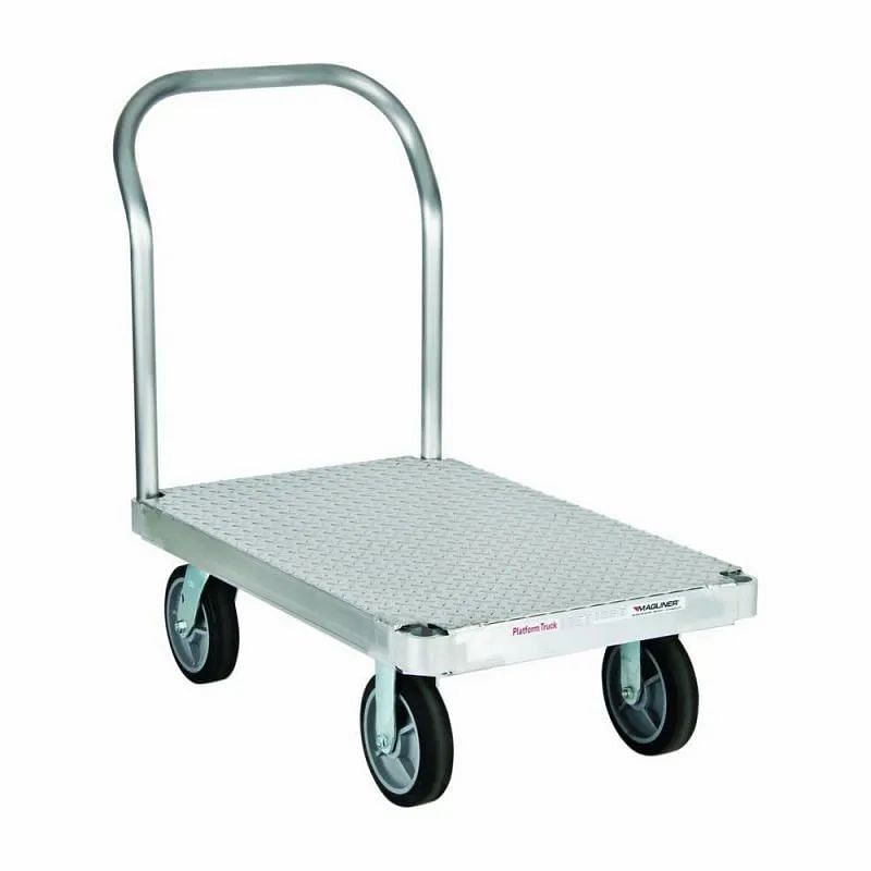 Stainless Steel Platform Trolley, Load Capacity: 501-500 Kg