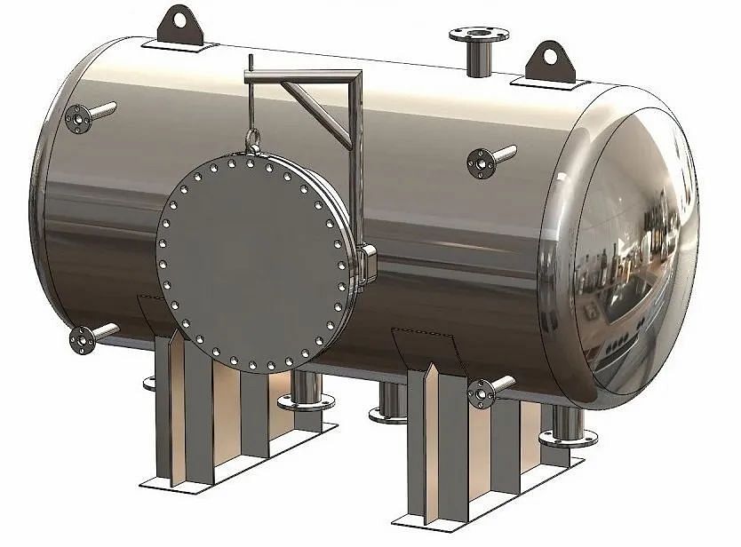 Stainless Steel Pressure Vessel, Capacity: 1000-10000 L