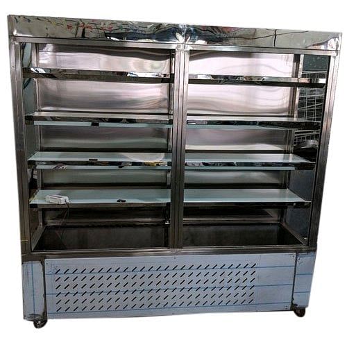 Stainless Steel Rectangular Display Counter, Warranty: 1 Year