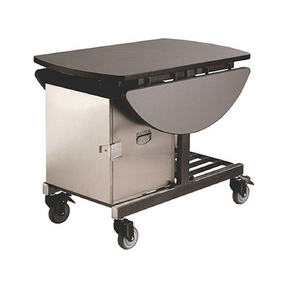 Stainless Steel Room Service Trolley, For Hotel