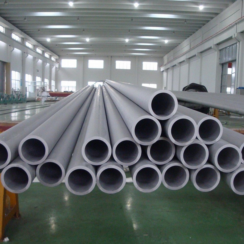 Stainless Steel Seamless Pipe, Shape: Round