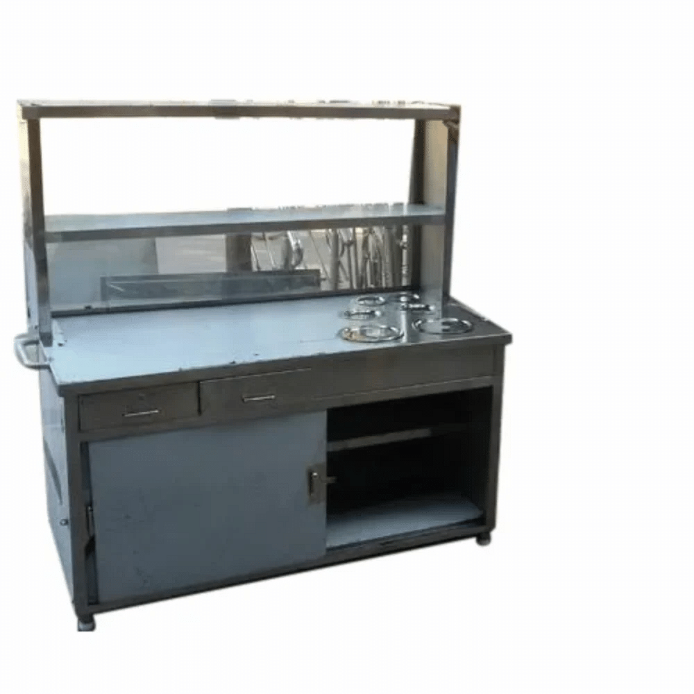 Stainless Steel Self Service Counter, For Restaurant