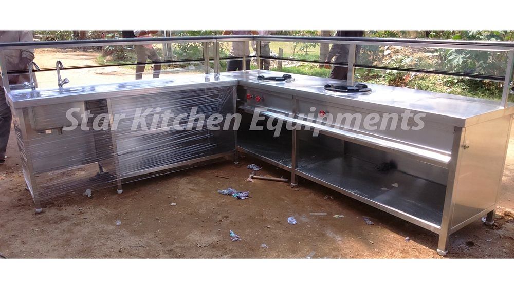 Stainless Steel Service Counter