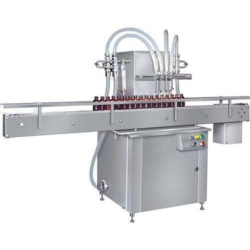 Stainless Steel Silver Automatic Pet Bottle Filling Machine