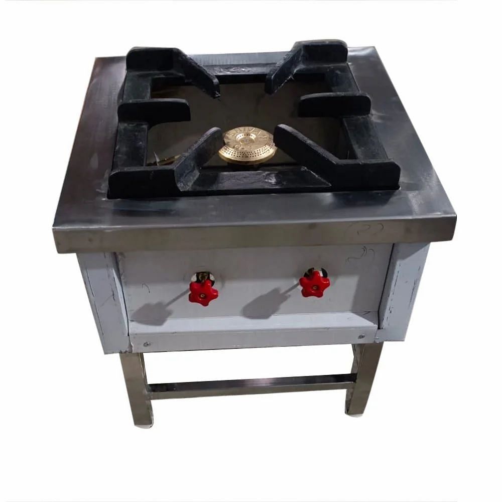 Stainless Steel Single Burner Range, 1