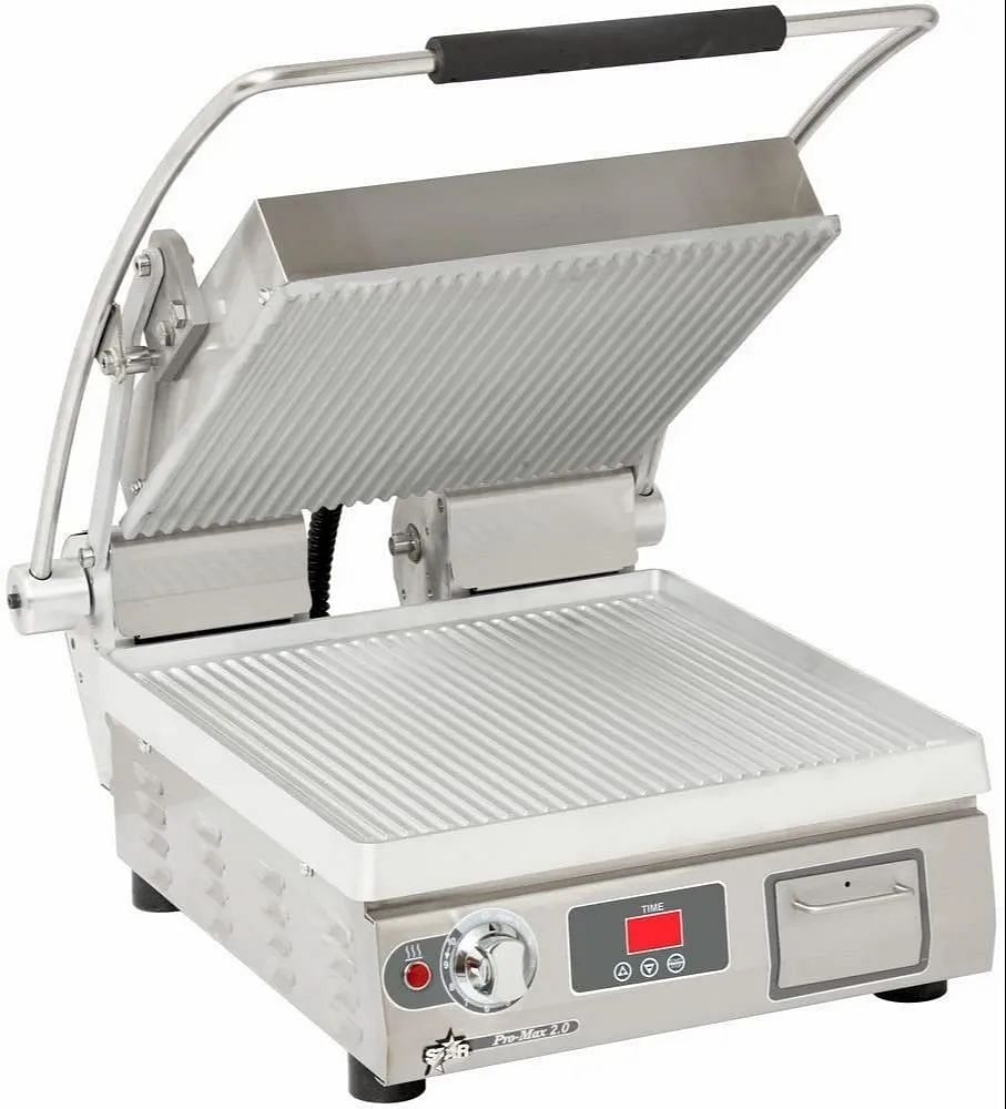 Stainless Steel Single Sandwich Griller, For Restaurant