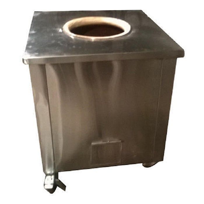 Stainless Steel Square Tandoori Roti Maker, For Commercial, Capacity: 100 Ltr