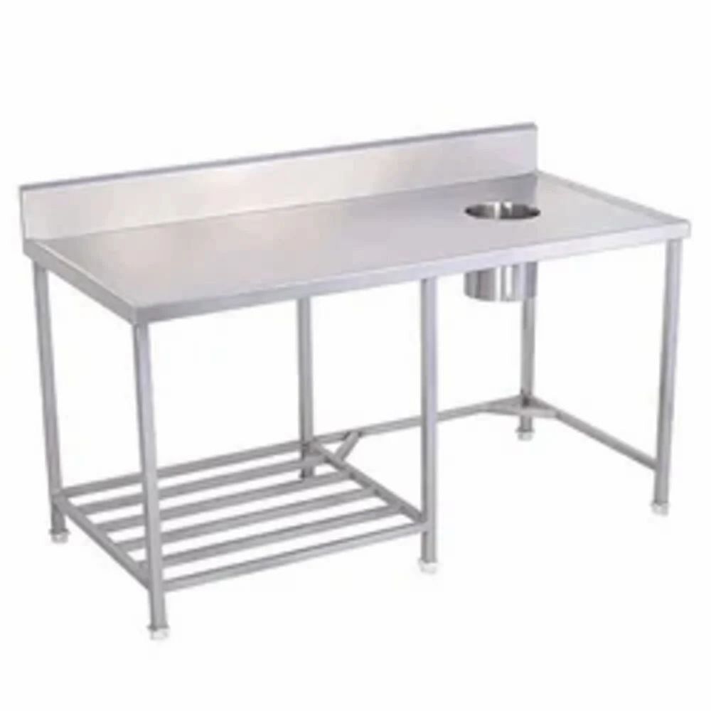 Stainless Steel Srihari Soiled Dish Table