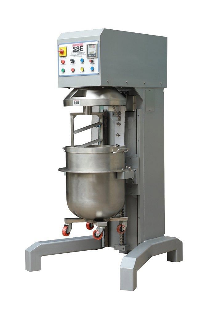 Stainless Steel (SS) Double 80 L Planetary Mixer Machine, Production Capacity: 100 kg