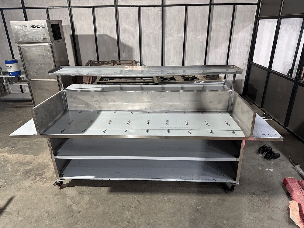 Stainless Steel Ss Food Counter