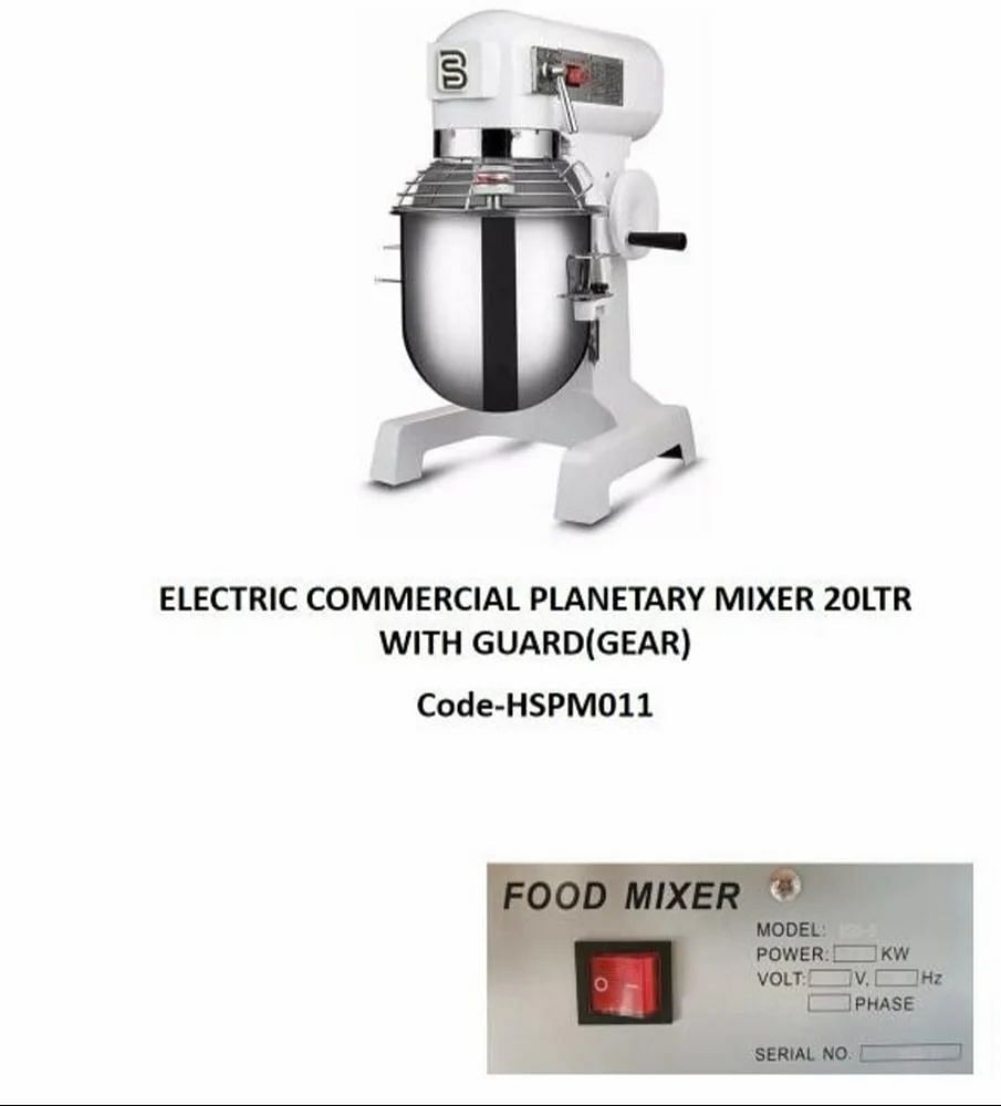 Stainless Steel (SS) Planetary Mixer B20