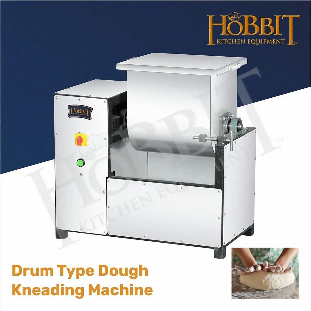 Stainless Steel (SS) Stainless Steel(SS) Drum Type Dough Kneading Machine