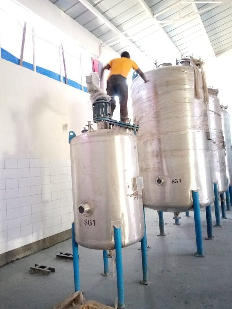 Stainless Steel Storage Tank, For Industrial