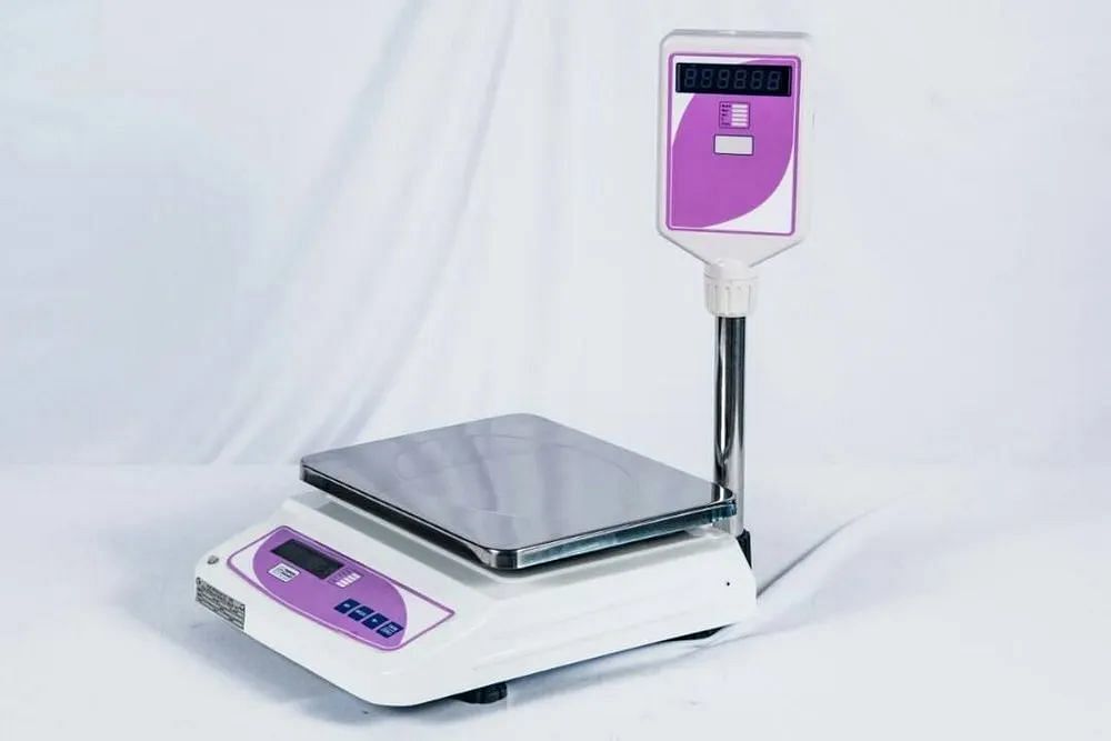 Stainless Steel Table Top Weighing Scale, Capacity: 30 kg