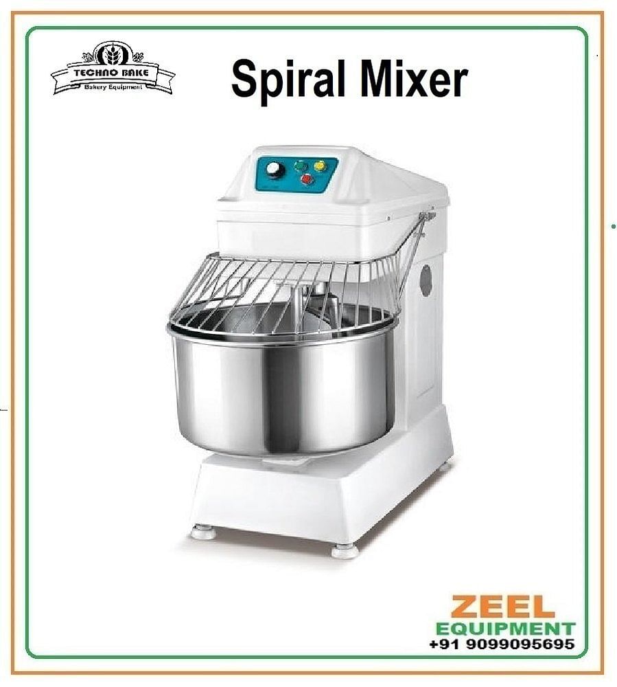 Stainless Steel Techno Bake Spiral Mixer  Capacity: 20 Ltr