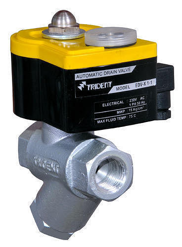 Stainless Steel Timer Based Automatic Drain Valve EDV-X-SS40