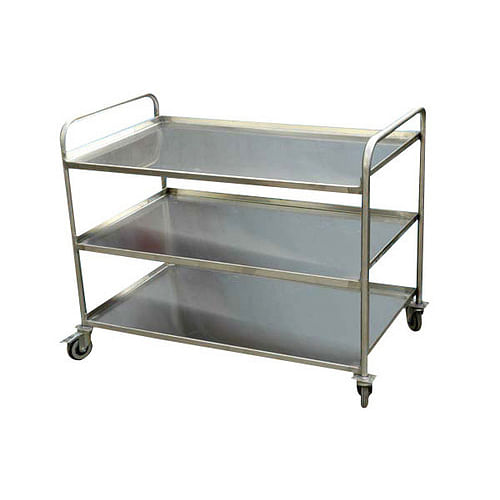 Stainless Steel Utility Trolley