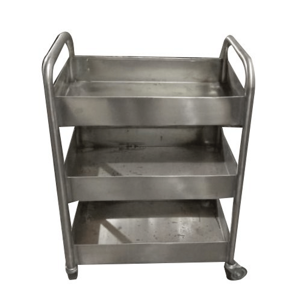 Stainless Steel Utility Trolley