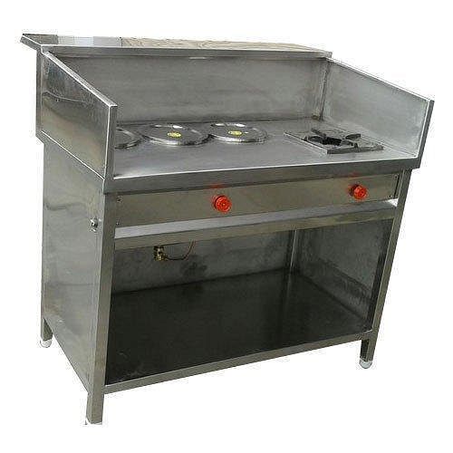 Stainless Steel Vadapav Counter