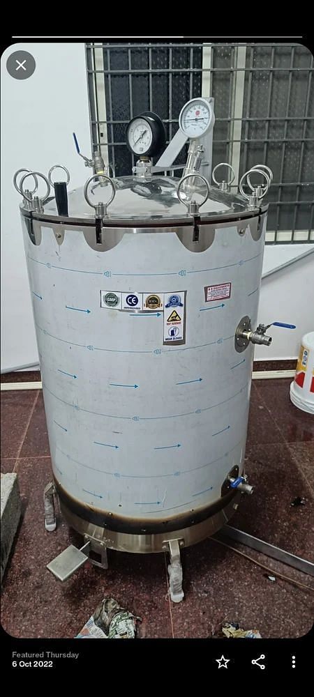 Stainless Steel Vertical Autoclave