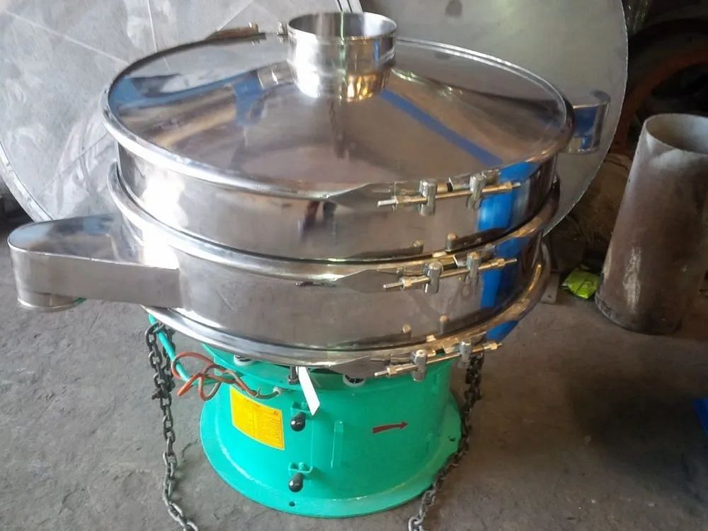 Stainless Steel VIBRO SHIFTER MACHINE, Capacity: 1200 kg/hr