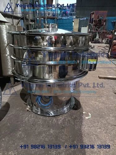 Stainless Steel Vibro Sifter GMP Model, Capacity: 350 Kg To 2000 Kg, Model Name/Number: GMP-VS600