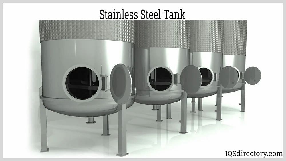 Stainless Steel Water Tank, 1001-5000 L