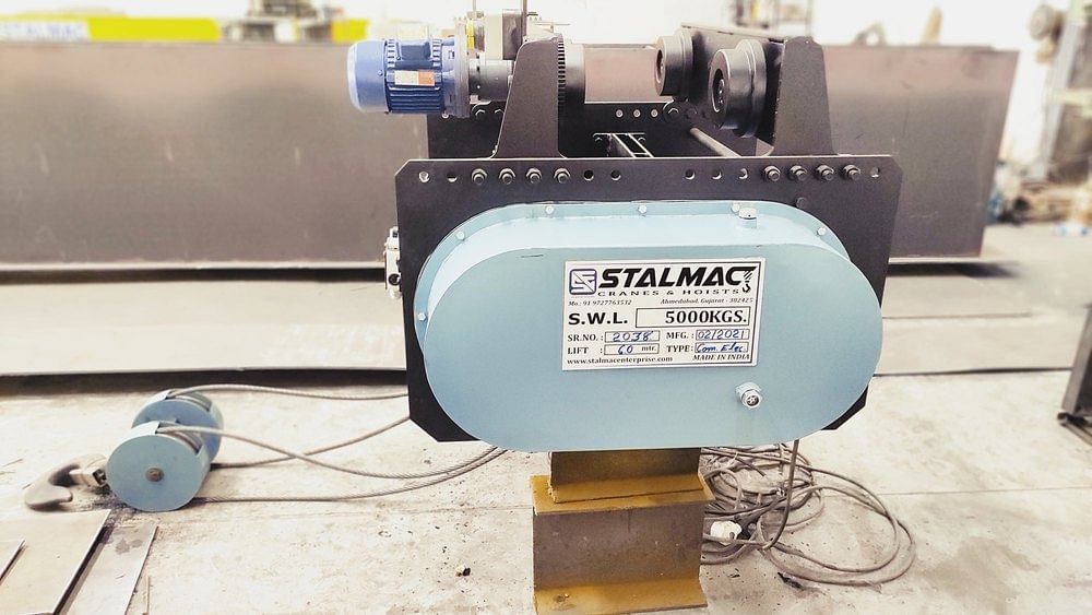 STALMAC Complete Eletric 7.5 Ton Electric Chain Hoist, 110V, Capacity: UP TO 10TON