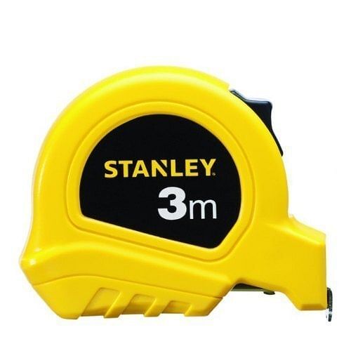 Stanley Short Tape Rule, For Measurement, 3 M