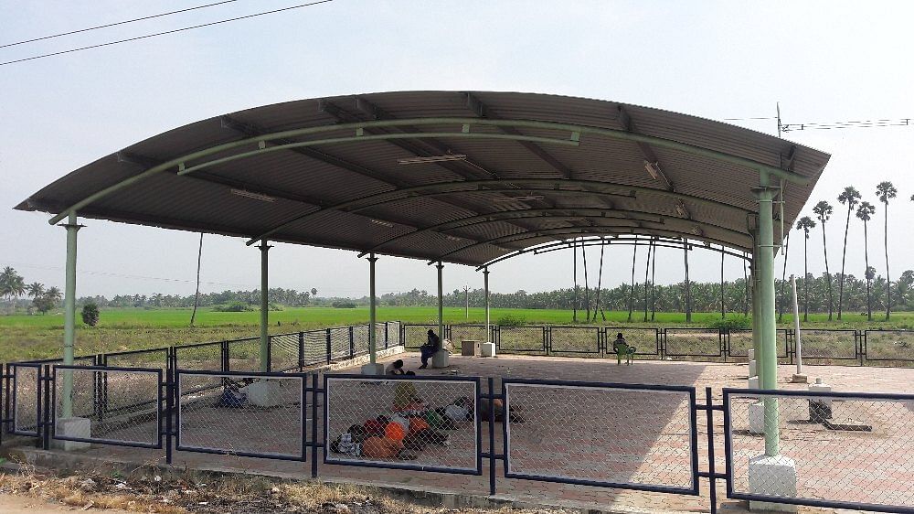 Steel / Stainless Steel Akshayaa Arch Type Shed