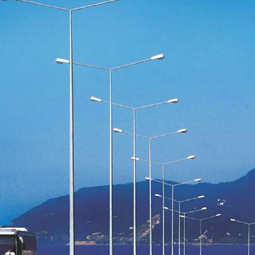 Steel 6000-12000 mm Conical Lighting Pole