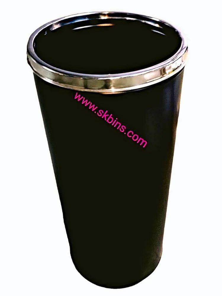 Steel Black Bin