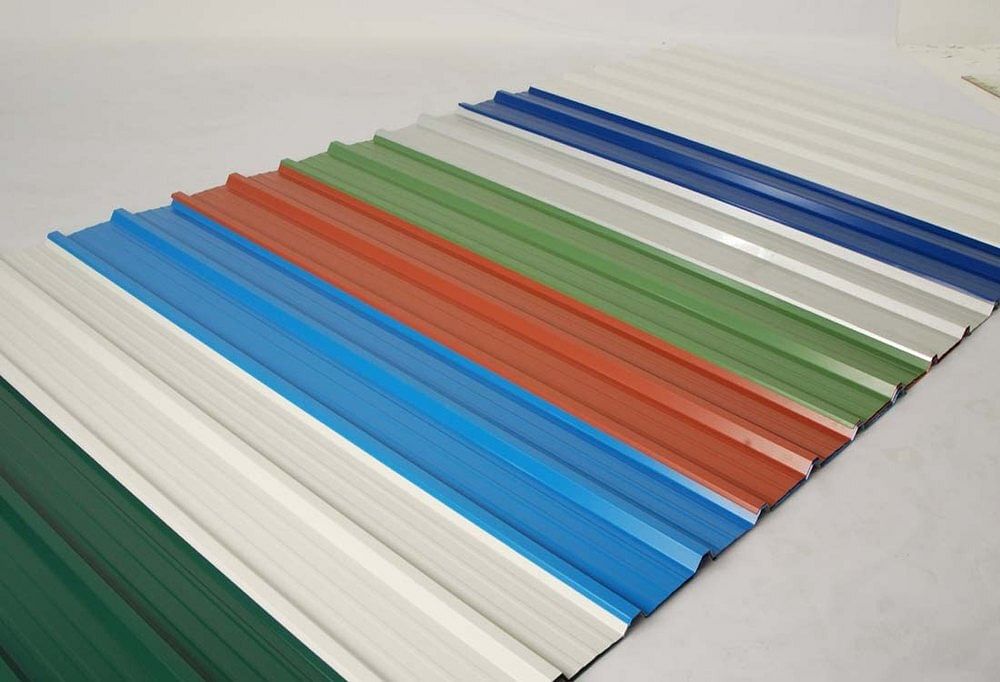 Steel Galvanized Color Coated Sheet, For Industial