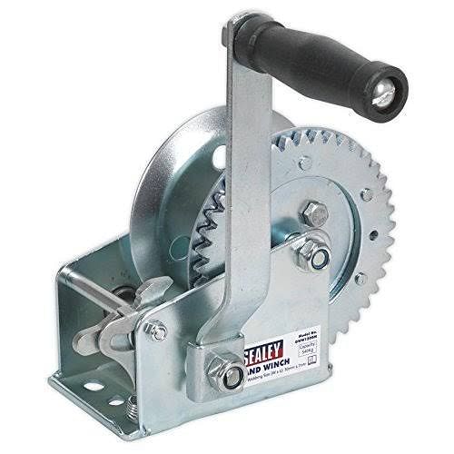 Steel Hand Winch, For Industrial, Capacity: 800 Lbs To 2500 Lbs