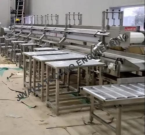 Steel Jwala 2 Tier Inspection Conveyor