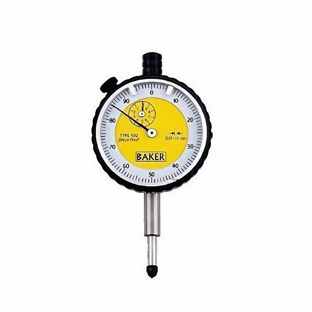 Steel Manual Dial Gauge, Shape: Round