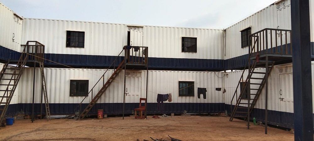 Steel Prefabricated Labour Hutment