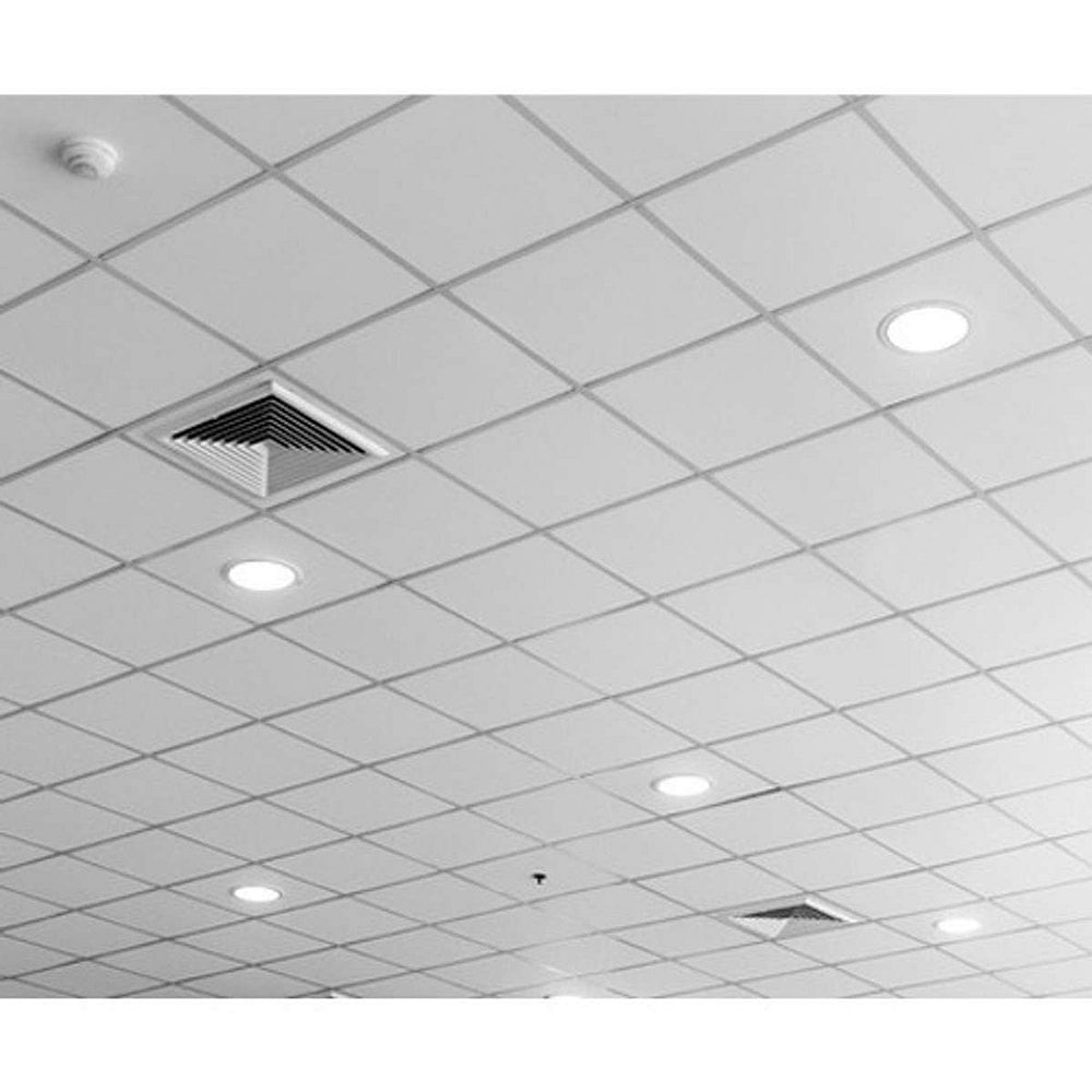 Steel / Stainless Steel Grey Concealed False Ceiling, Thickness: 12 mm