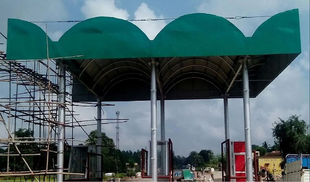 Steel Toll Plaza Canopy