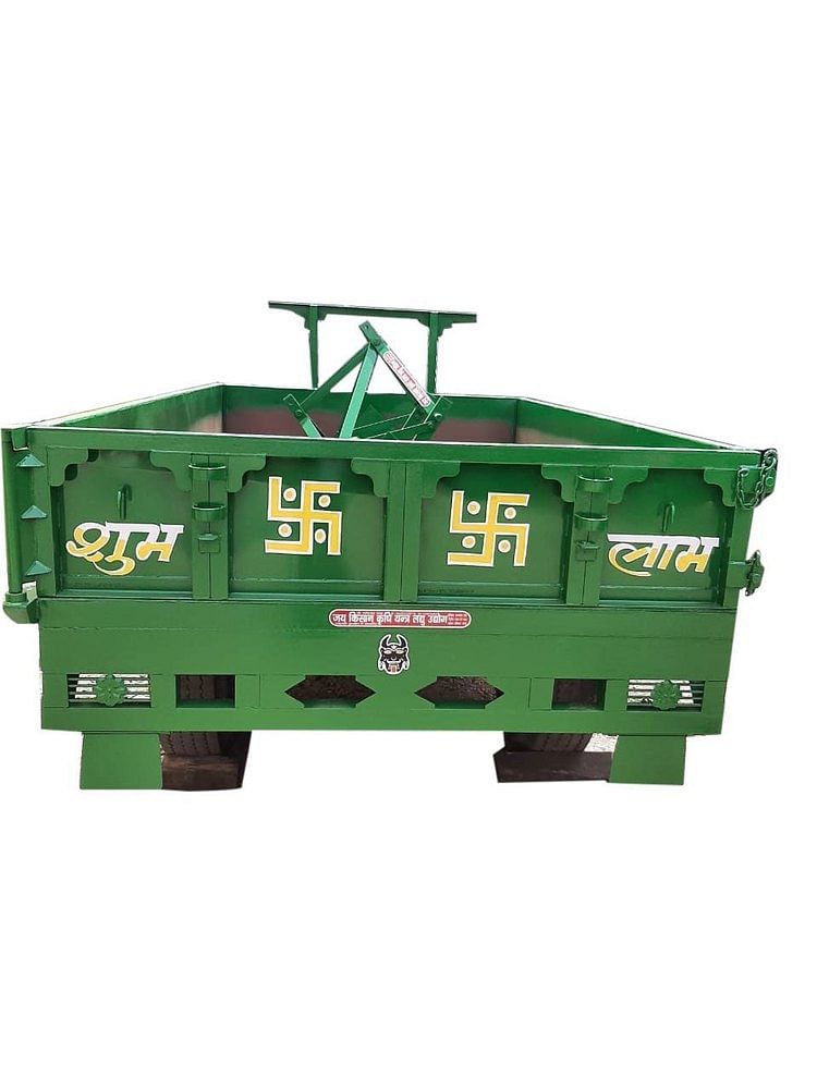 Steel Tractor Trolley, Capacity: 10 Ton