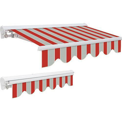 Striped Awning