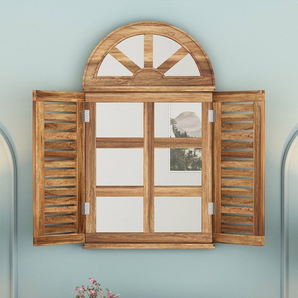 Stylish Wooden Window