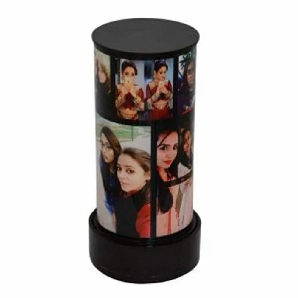 Sublimation Round Rotating Lamp