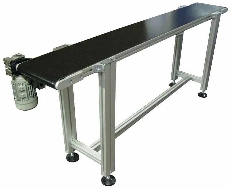 Suntech Packaging Mild Steel Motorised Belt Conveyor, Material Handling Capacity: 50 Kgs