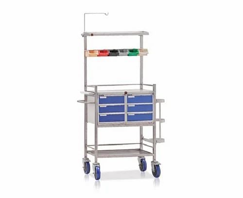 Surgical Crash Cart Trolley