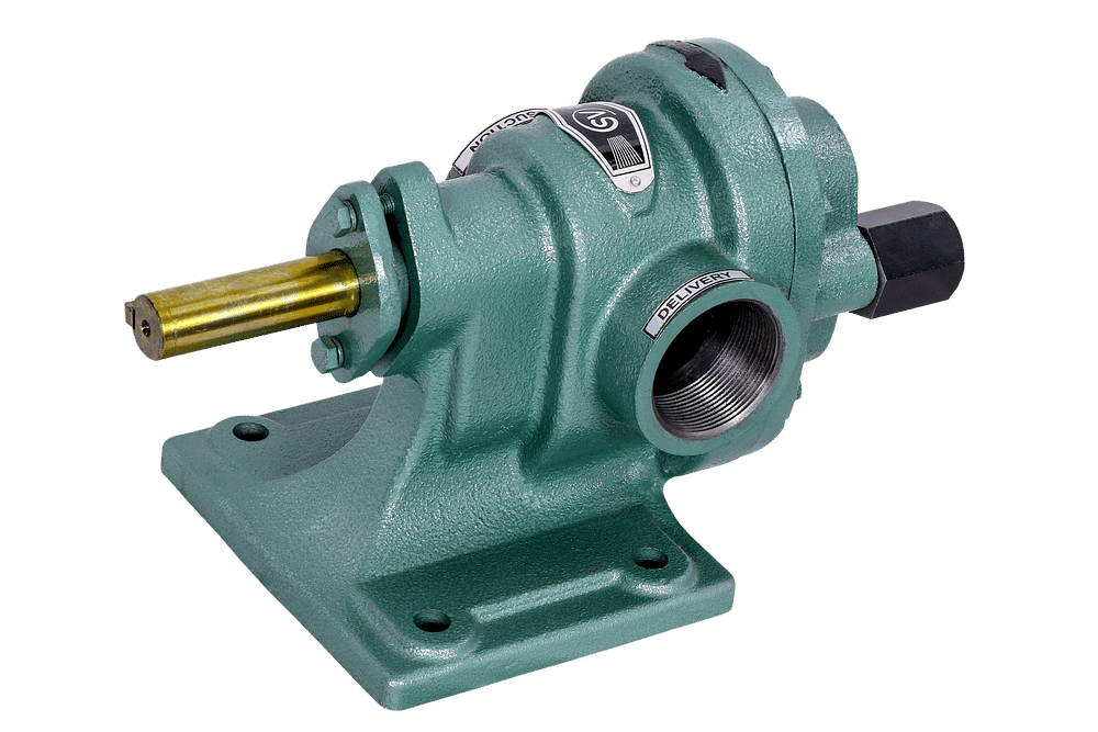 SV High Temperature Rotary Gear Pump, 5 HP, 225 Lpm