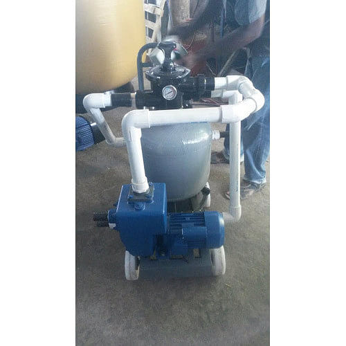 Swimming Pool Suction Sweeper Trolley, 2.5 HP