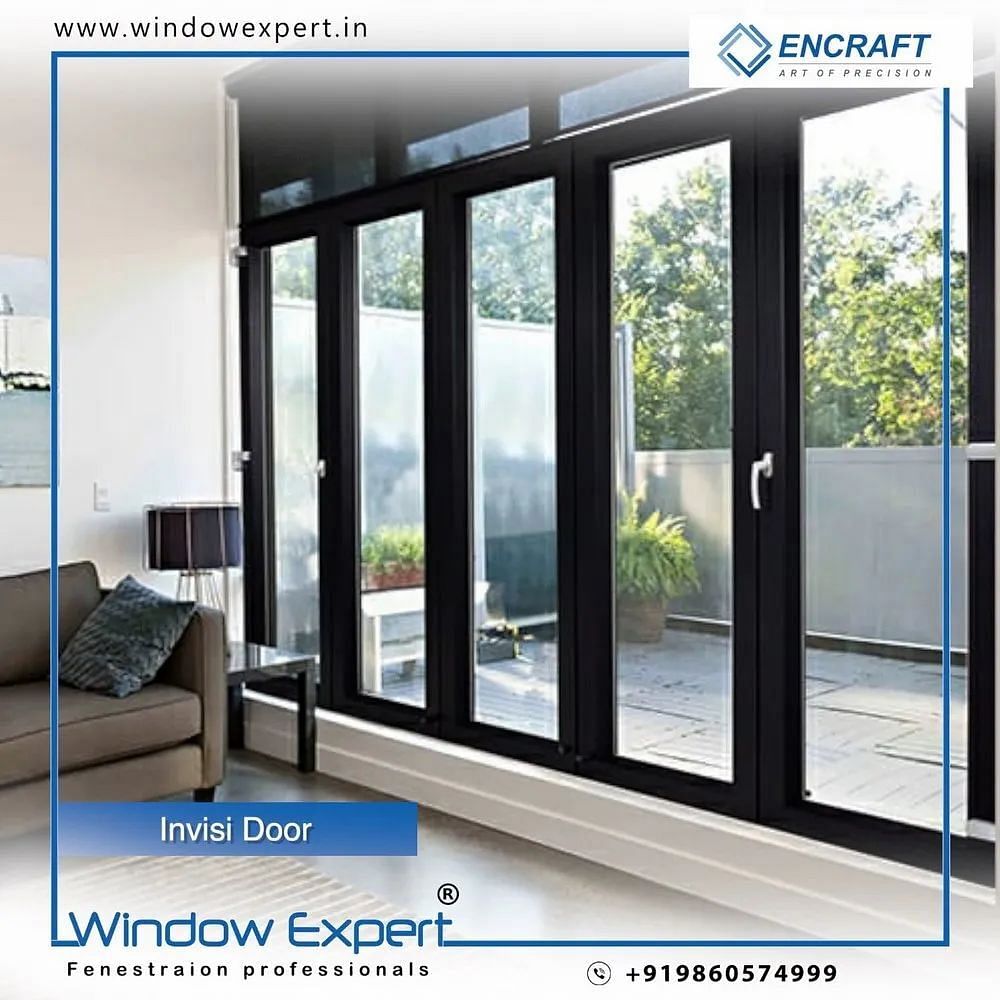 Swing Balcony UPVC OPENABLE Door, 3-8 mm, Toughened Glass