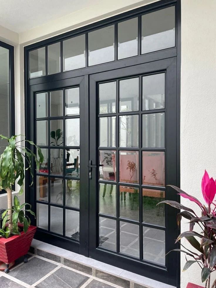 Swing Metal French Door, For Home